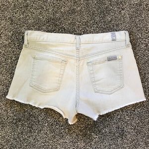 7 For All Mankind Cut Off Shorts
